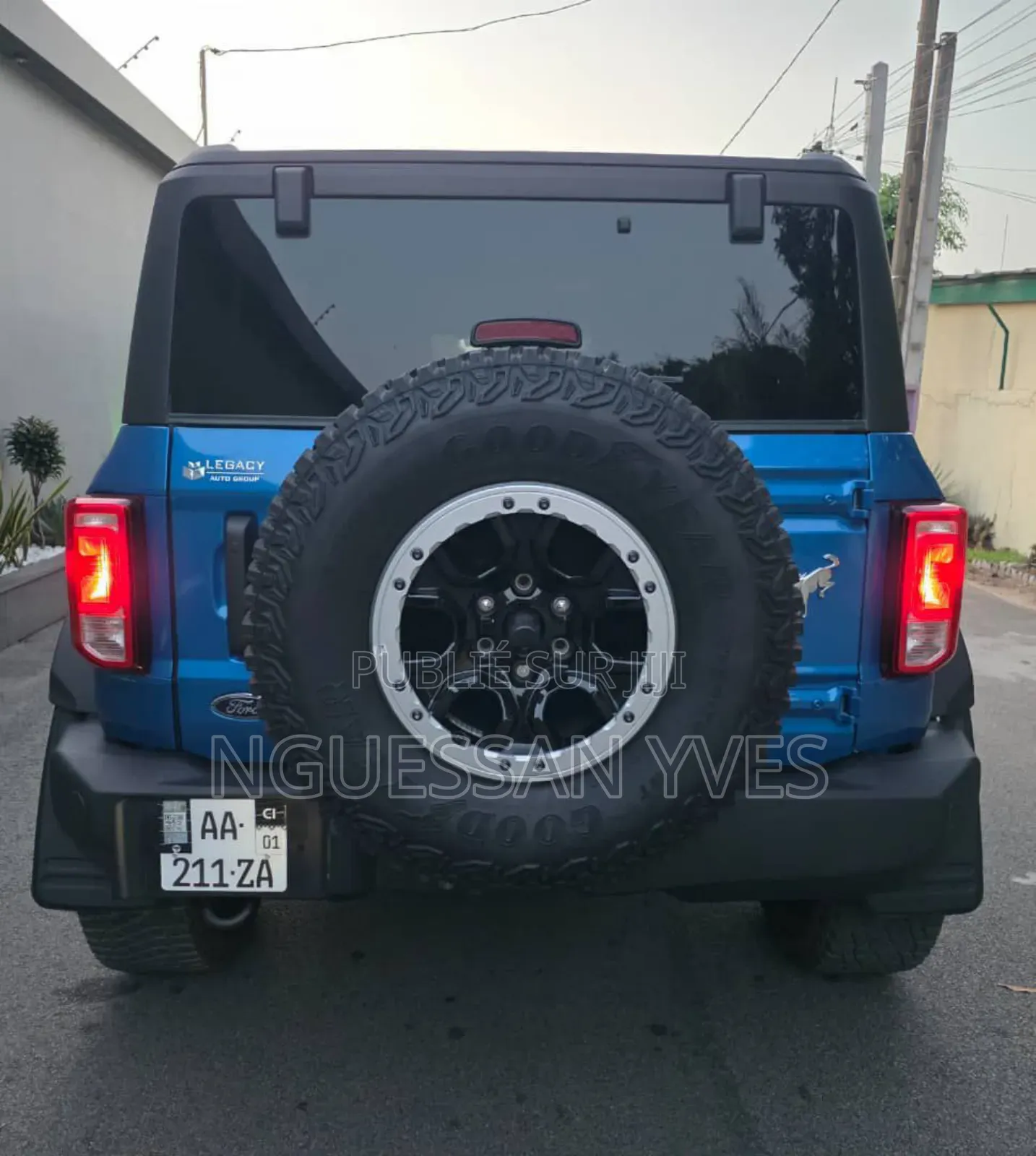 Ford Bronco 2025 Bleu