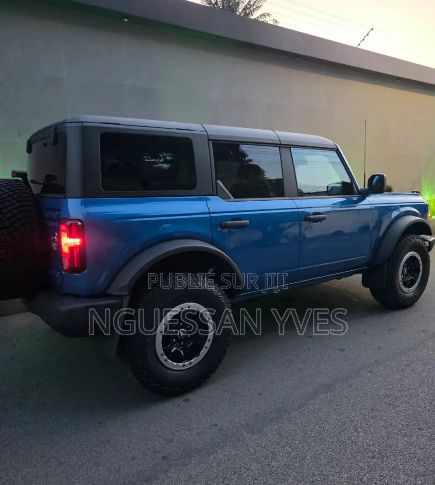Ford Bronco 2025 Bleu
