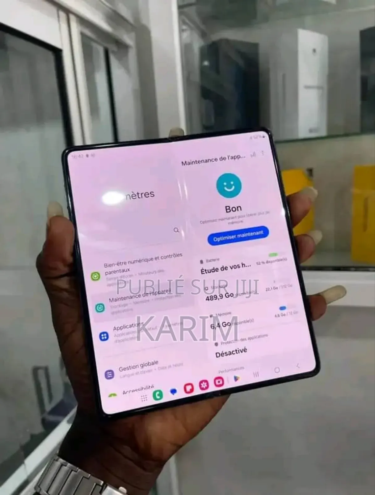 New Samsung Galaxy Z Fold4 512 GB Black