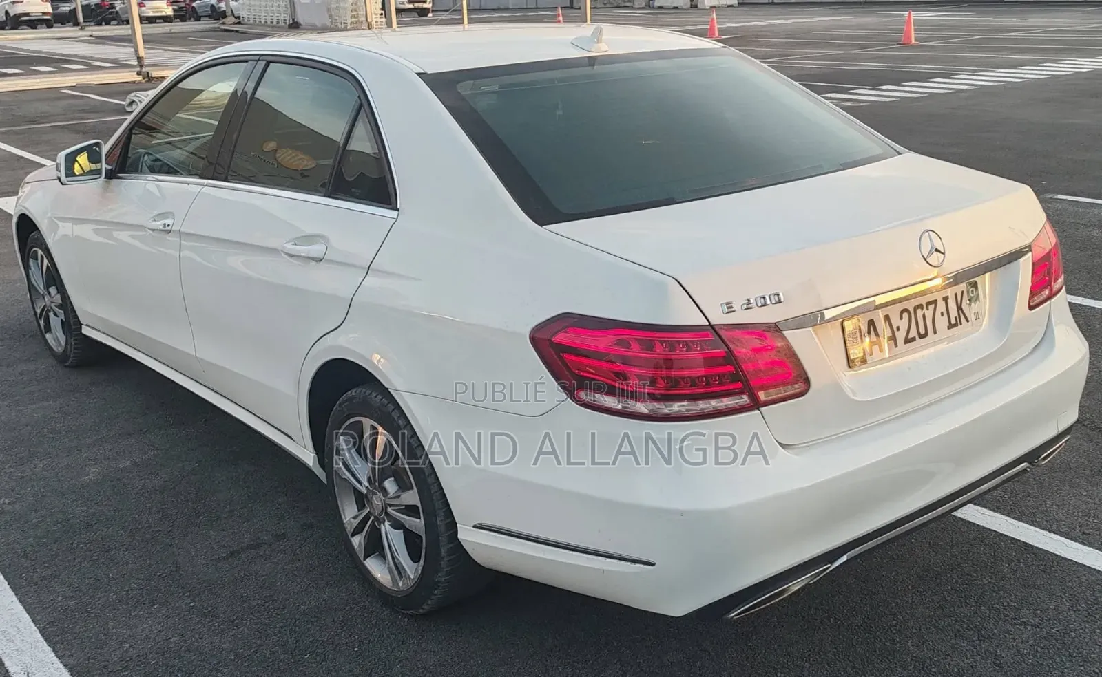 Mercedes-Benz 200E 2015 Blanc