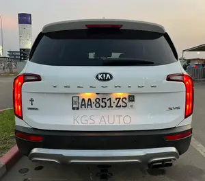 Kia Telluride 3.8 AWD 2021 Blanc cassé
