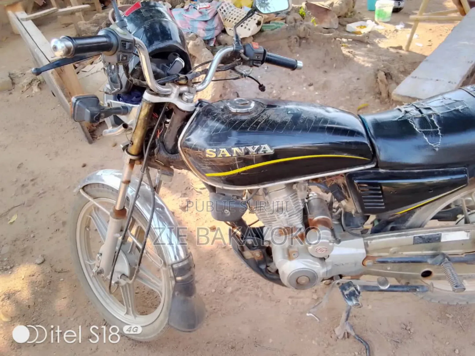 Sanya SY125-10 2019 Noir