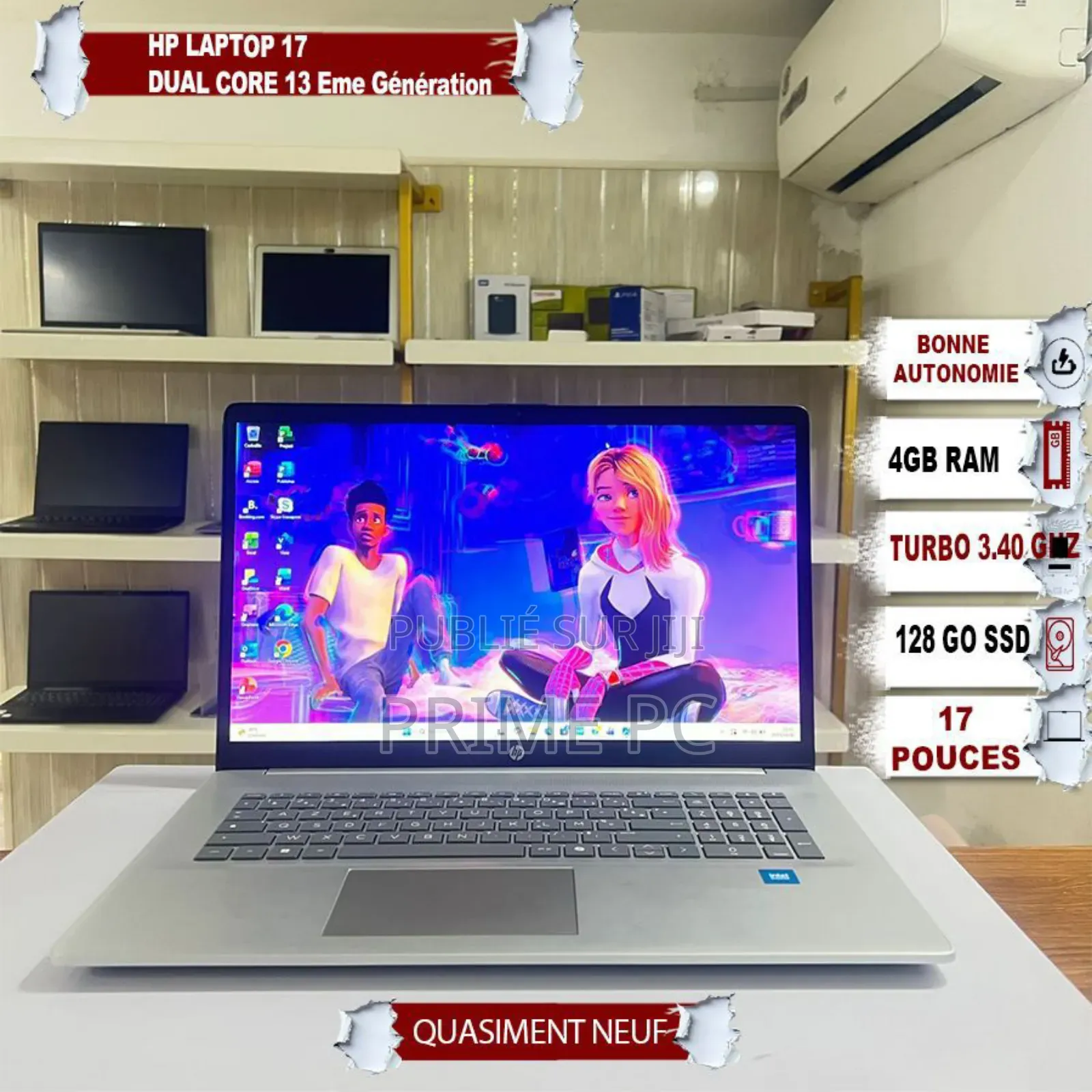 New Ordinateur Portable HP Autre 4GB Intel Core 2 Duo SSD 128GB