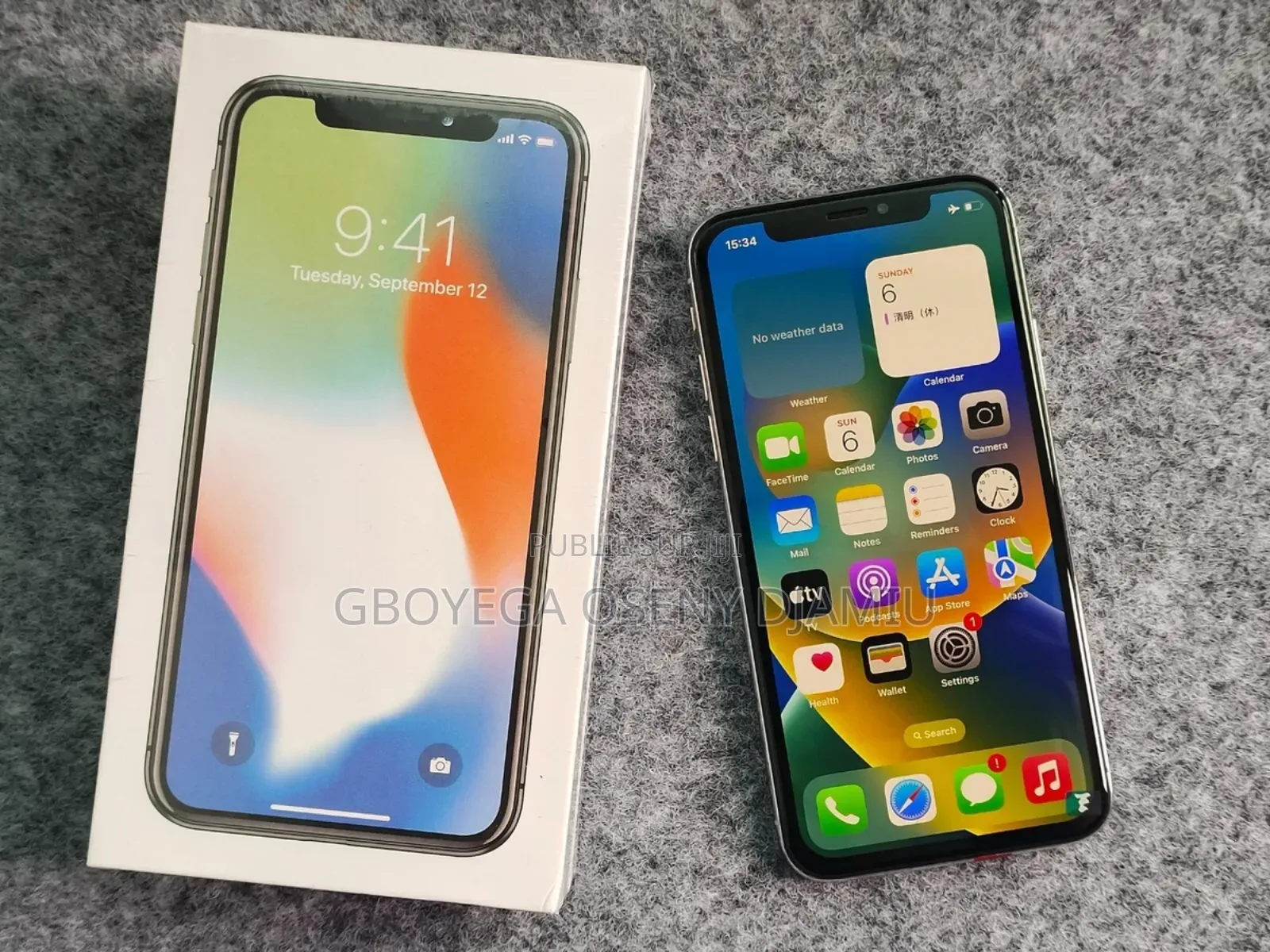 Neuf Apple iPhone X 64 GB Blanc