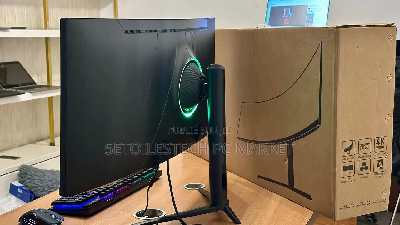 Écran Smart Gamers Incurvé Neuf Scellé Dans Carton Avec Clavier+ Souri