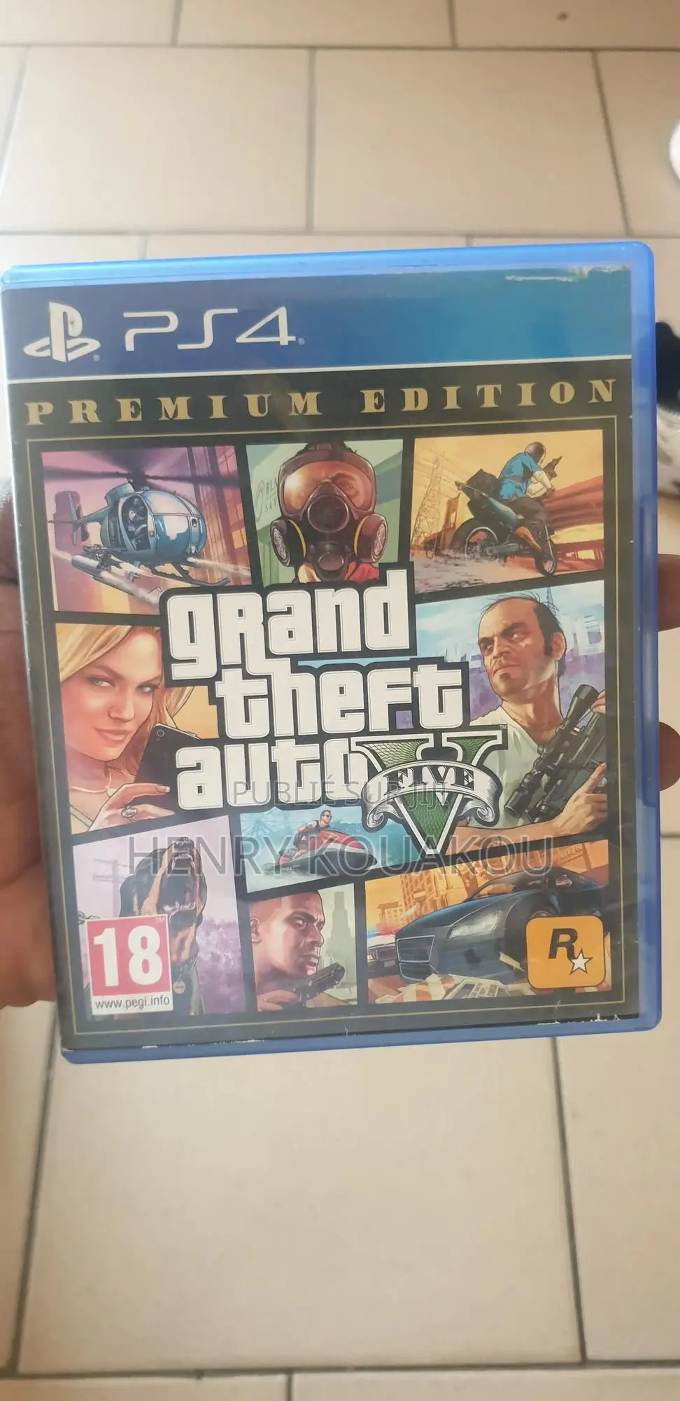 Cd De Jeux Ps4 Grand Theht Auto V