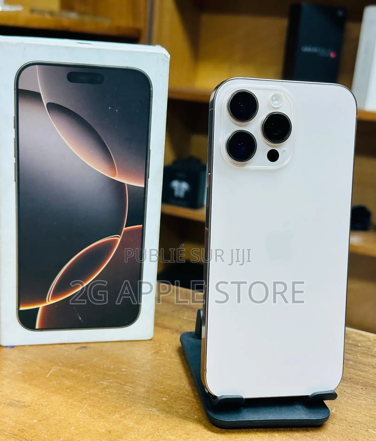 New Apple iPhone 16 Pro Max 256 GB Blanc