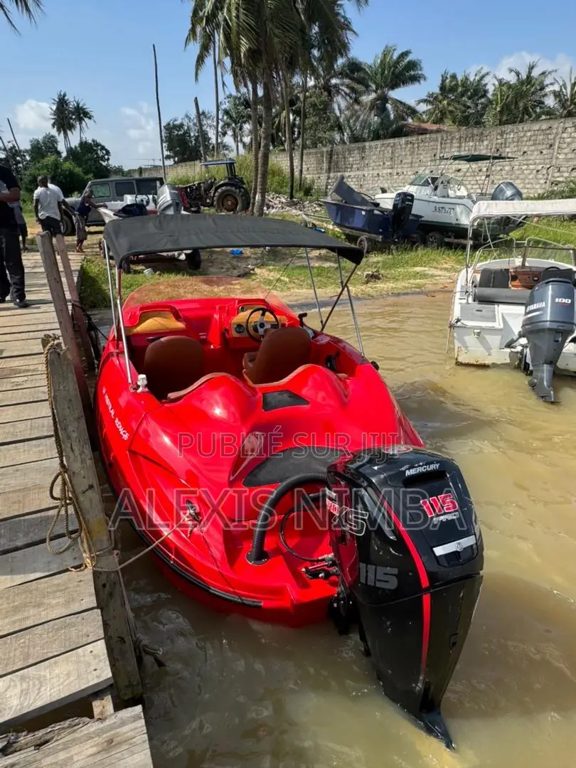 Bateau en Polyester Moteur Mercury 115cv