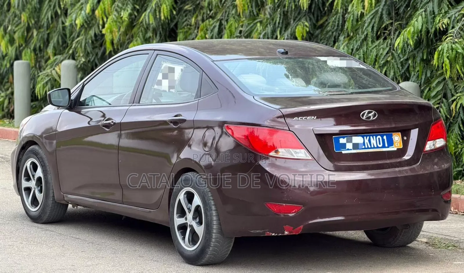 Hyundai Accent 2016 Marron
