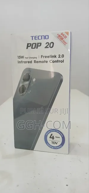 New Tecno Pop 10 128 GB Bleu