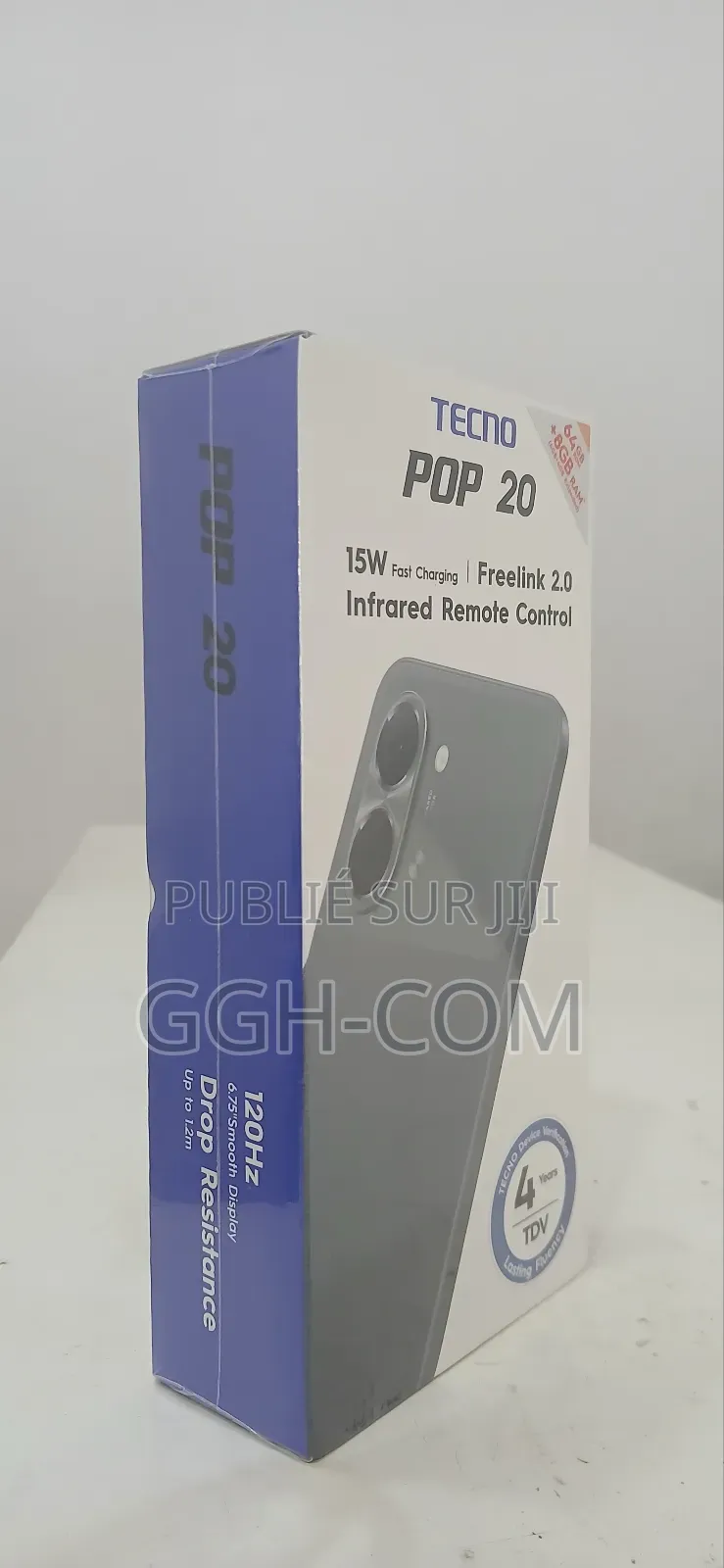 New Tecno Pop 10 128 GB Bleu