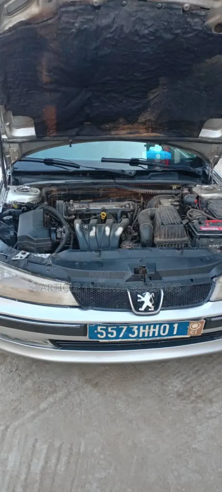 Peugeot 406 Coupe 2002 Gris