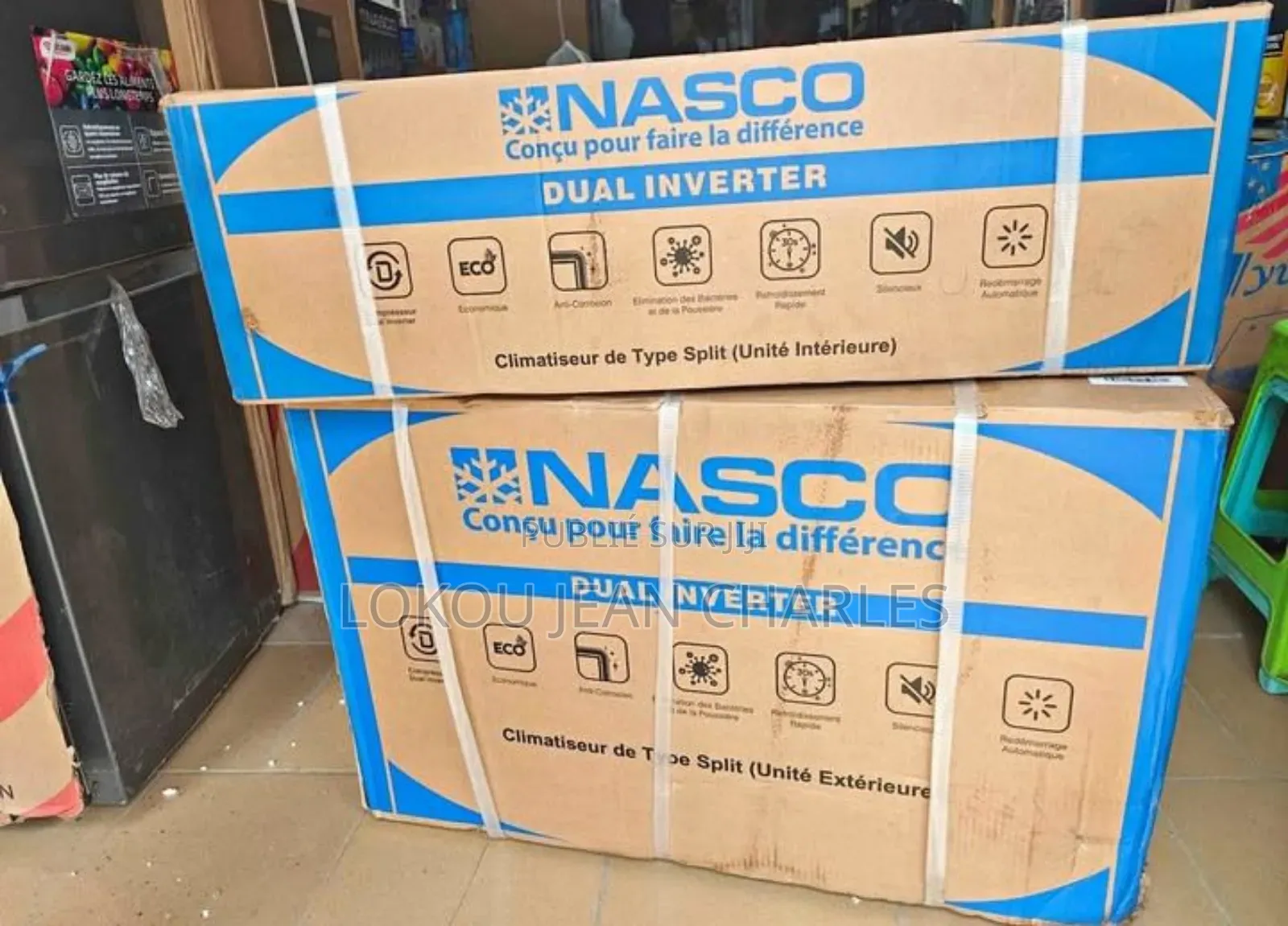 Climatisation Nasco Duval Inverter 1,5 Cv Neuf