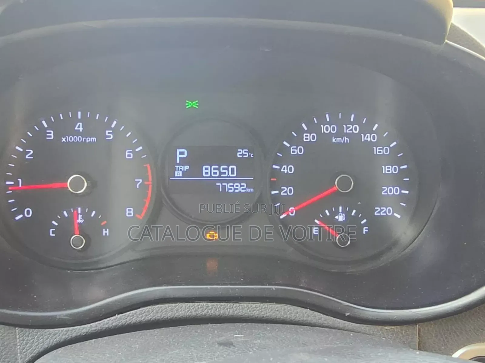 Kia Morning 2018 Noir