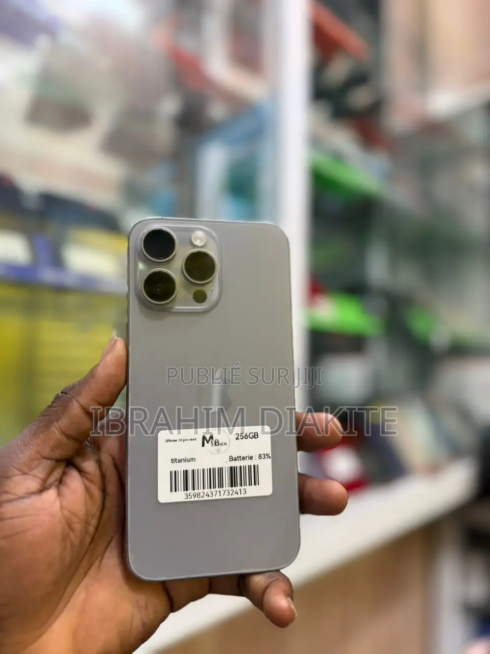 Apple iPhone 15 Pro Max 256 GB Doré