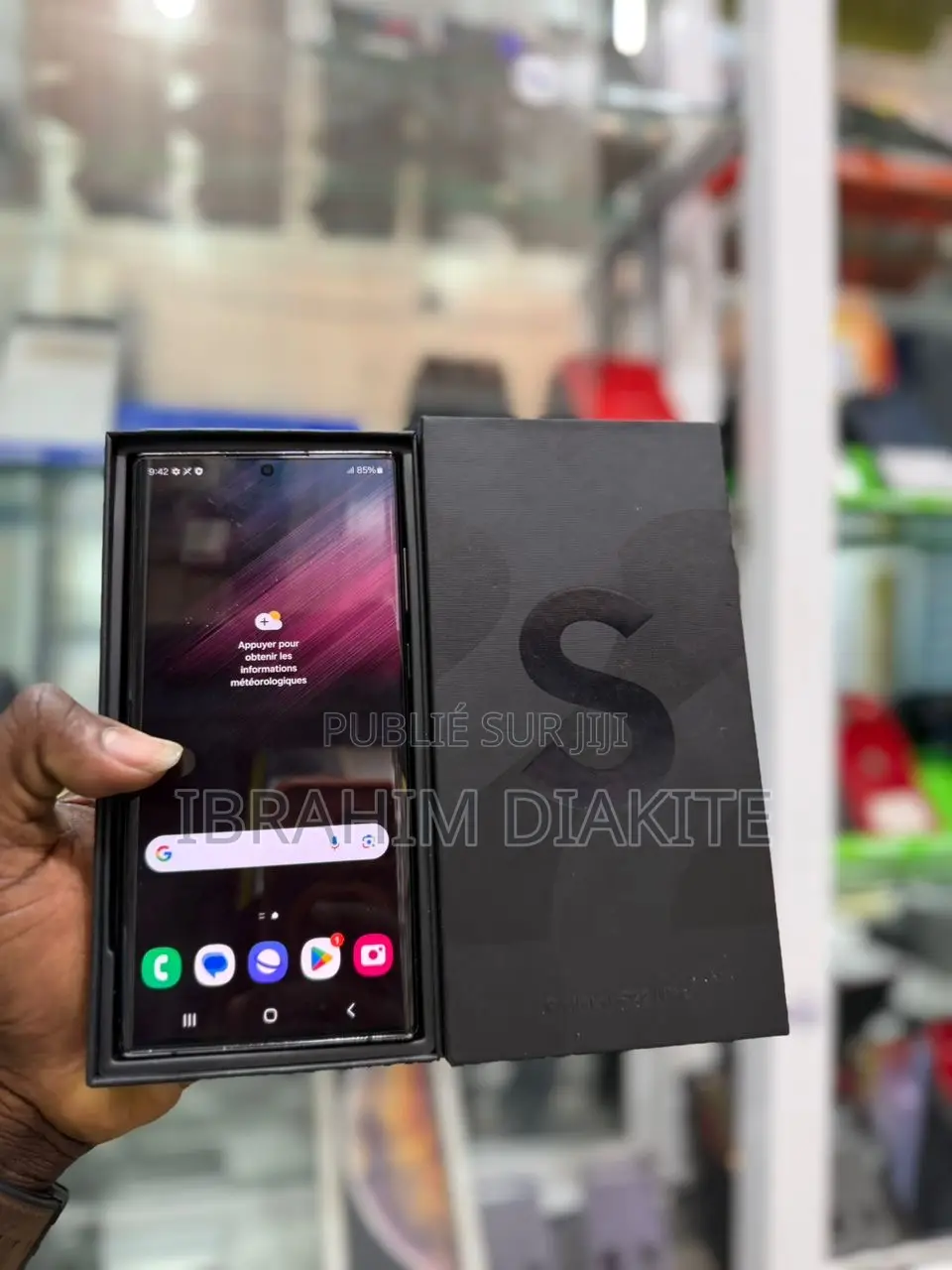 Samsung Galaxy S22 Ultra 256 GB Black