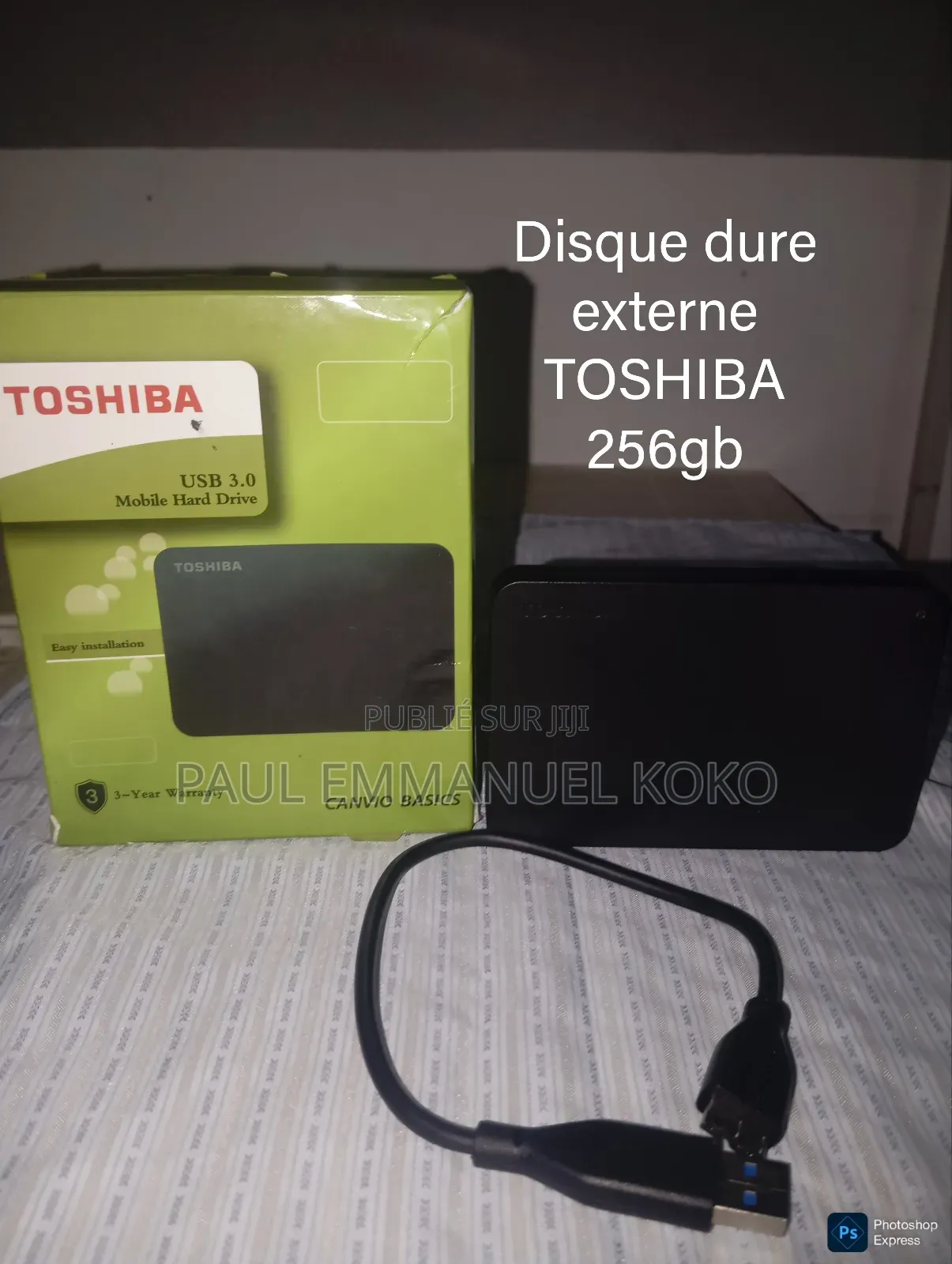Disque Dur Externe Toshiba 256gb
