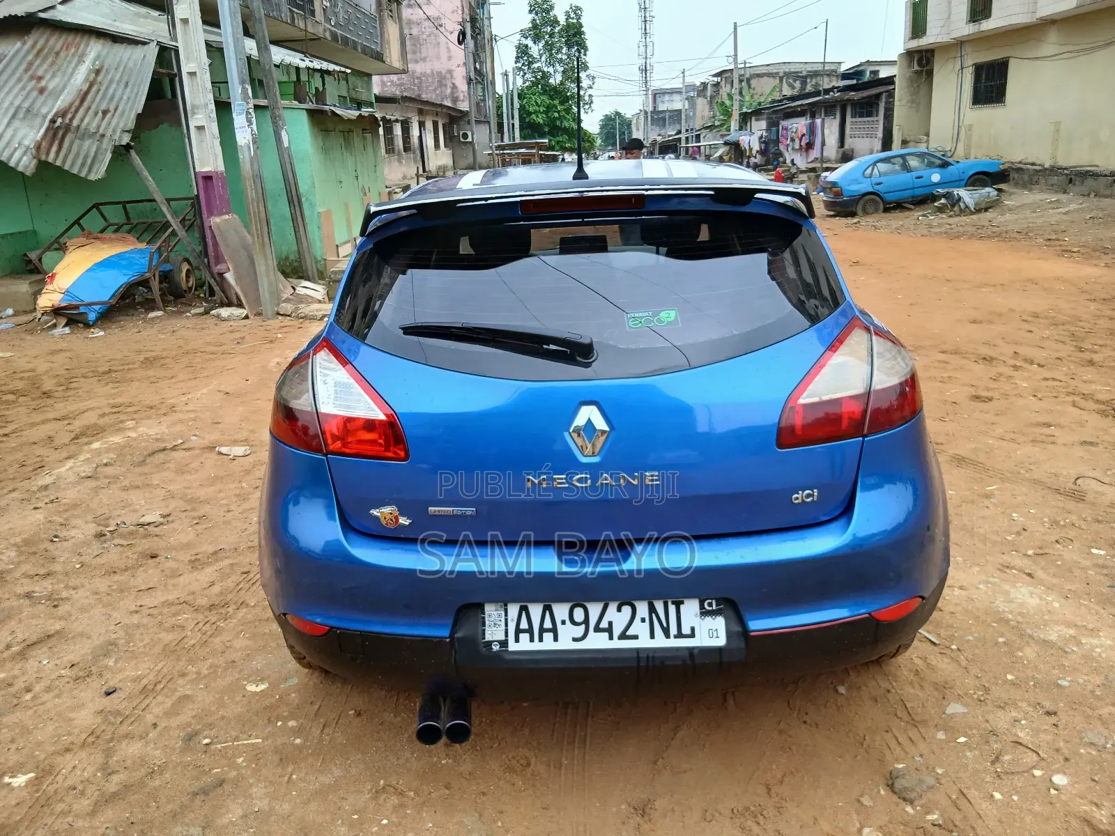 Renault Megane 2012 Bleu