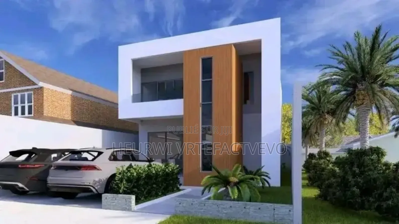 5chbre Duplex dans Palmeraie, Cocody à Vendre