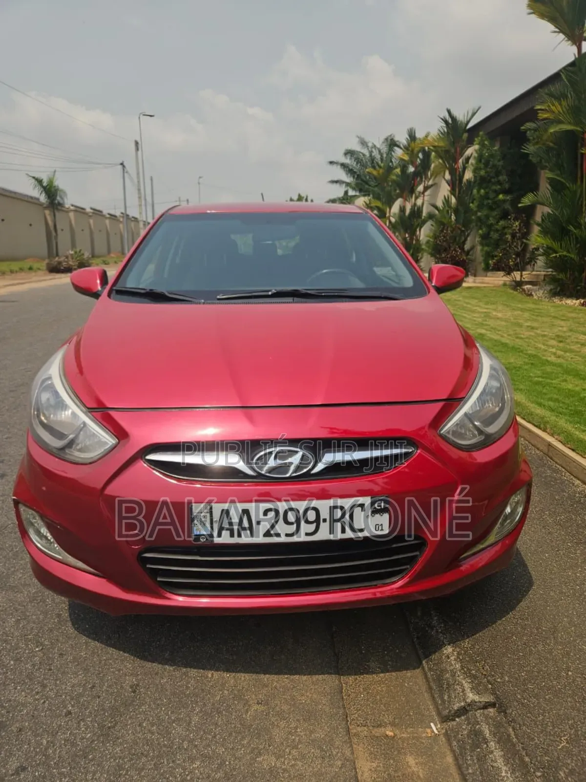 Hyundai Accent 2017 Rouge