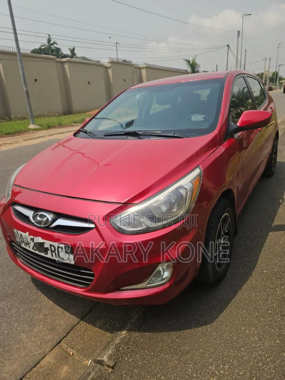 Hyundai Accent 2017 Rouge
