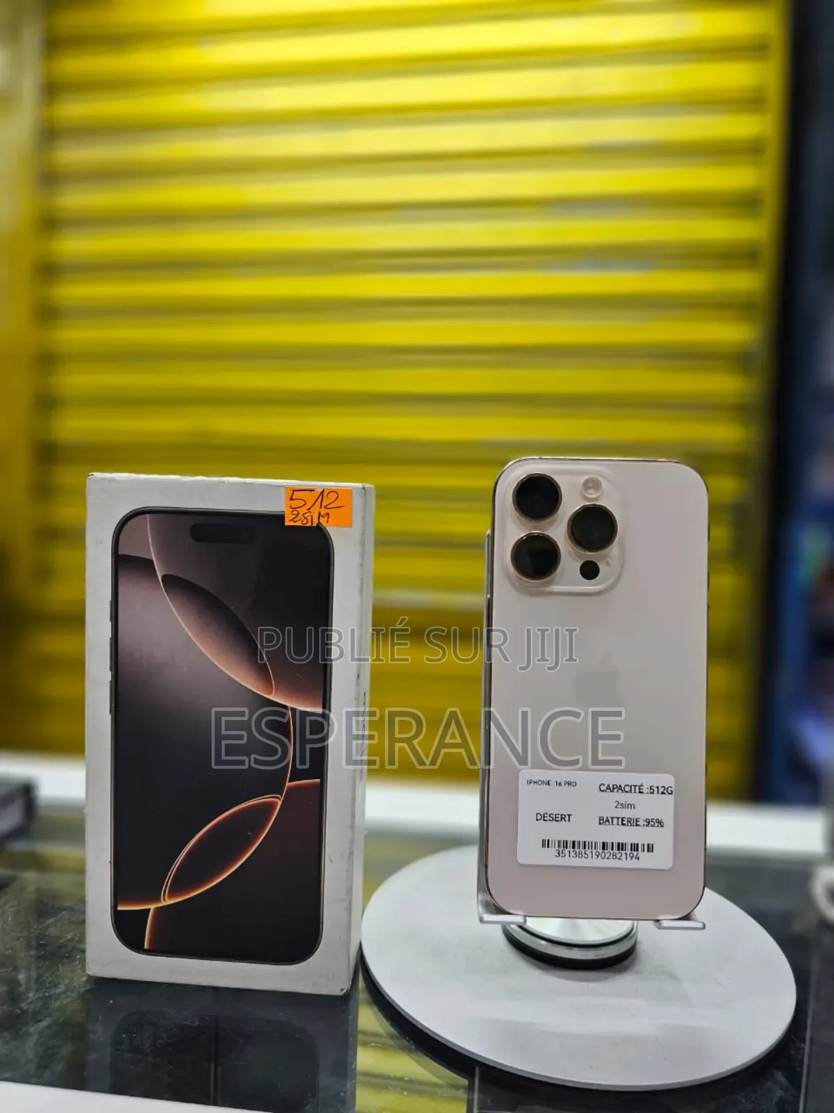 Apple iPhone 16 Pro 512 GB Doré