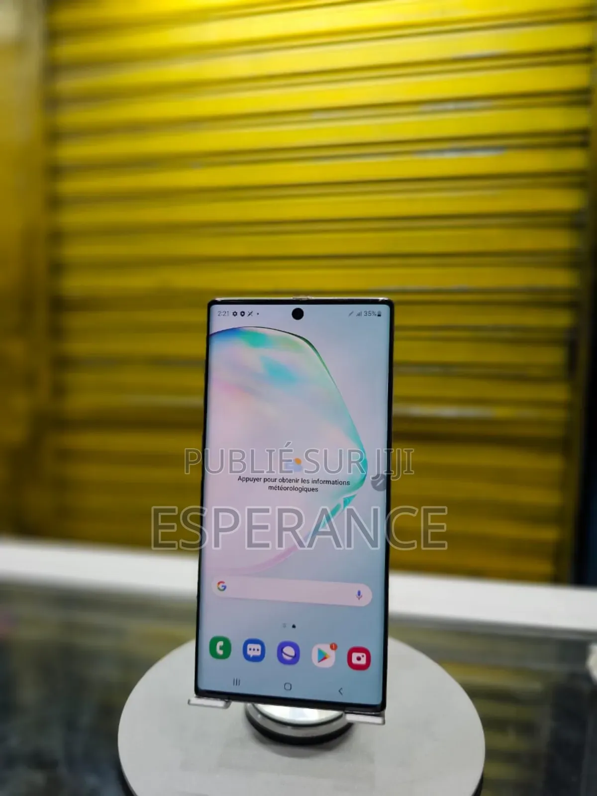 Samsung Galaxy Note 10 5G 256 GB Argenté