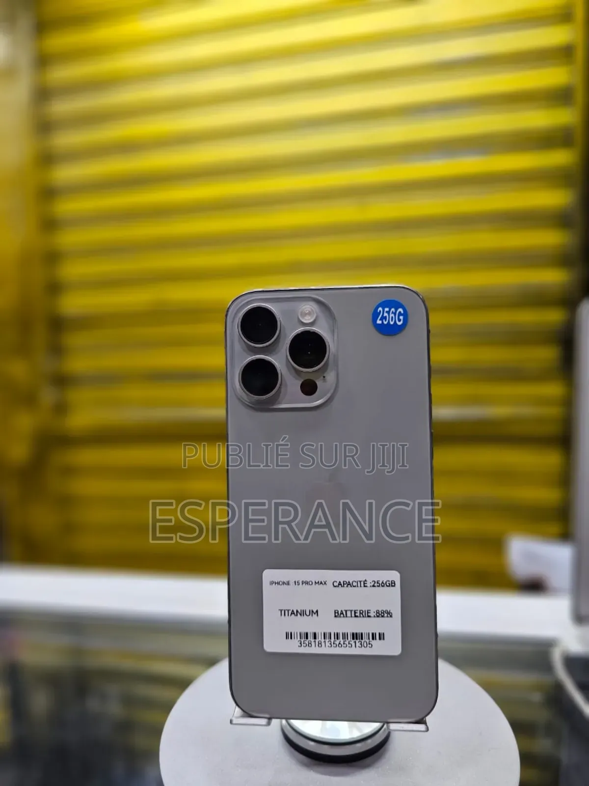 Apple iPhone 15 Pro Max 256 GB Doré