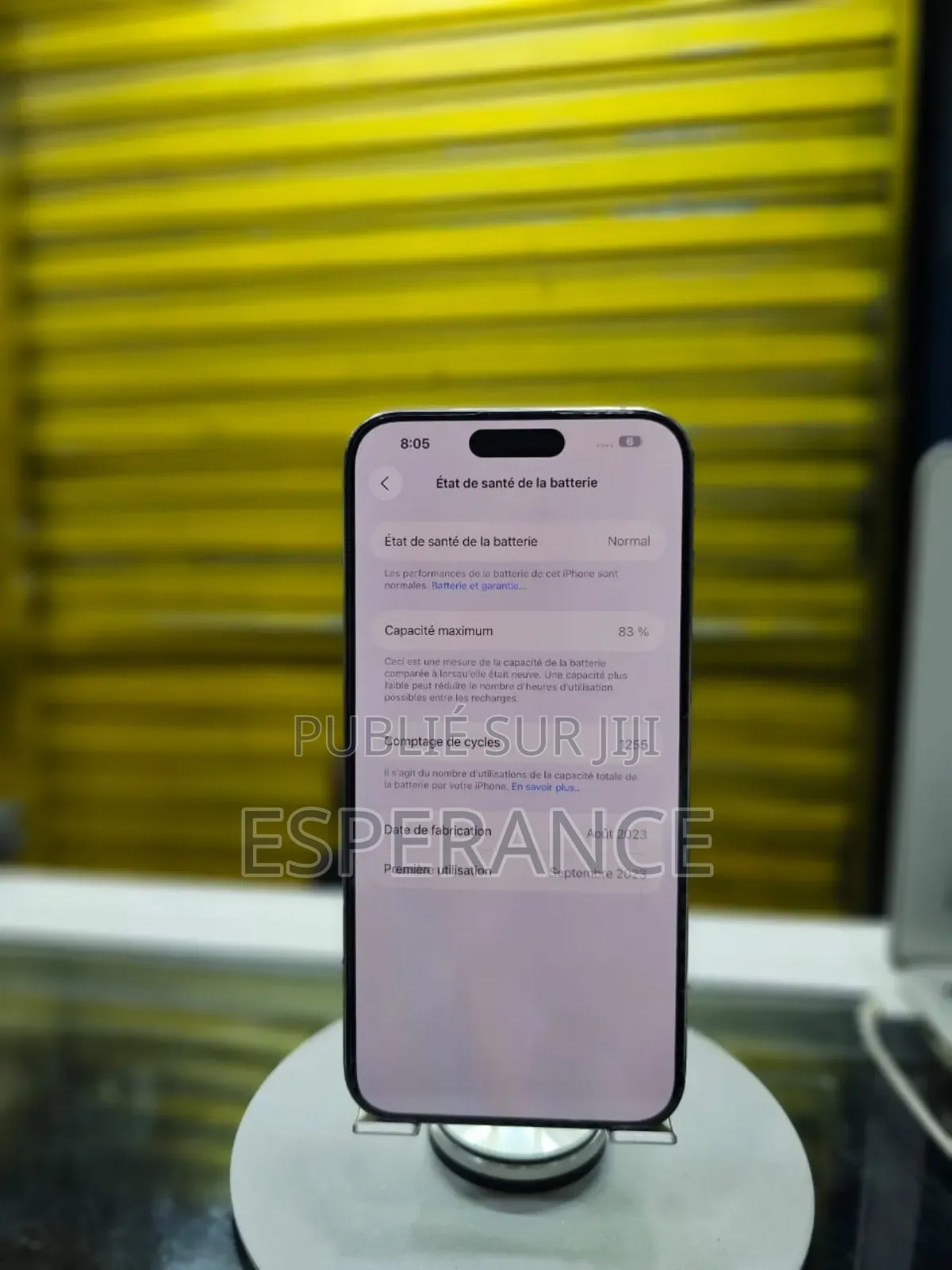 Apple iPhone 15 Pro Max 256 GB Doré