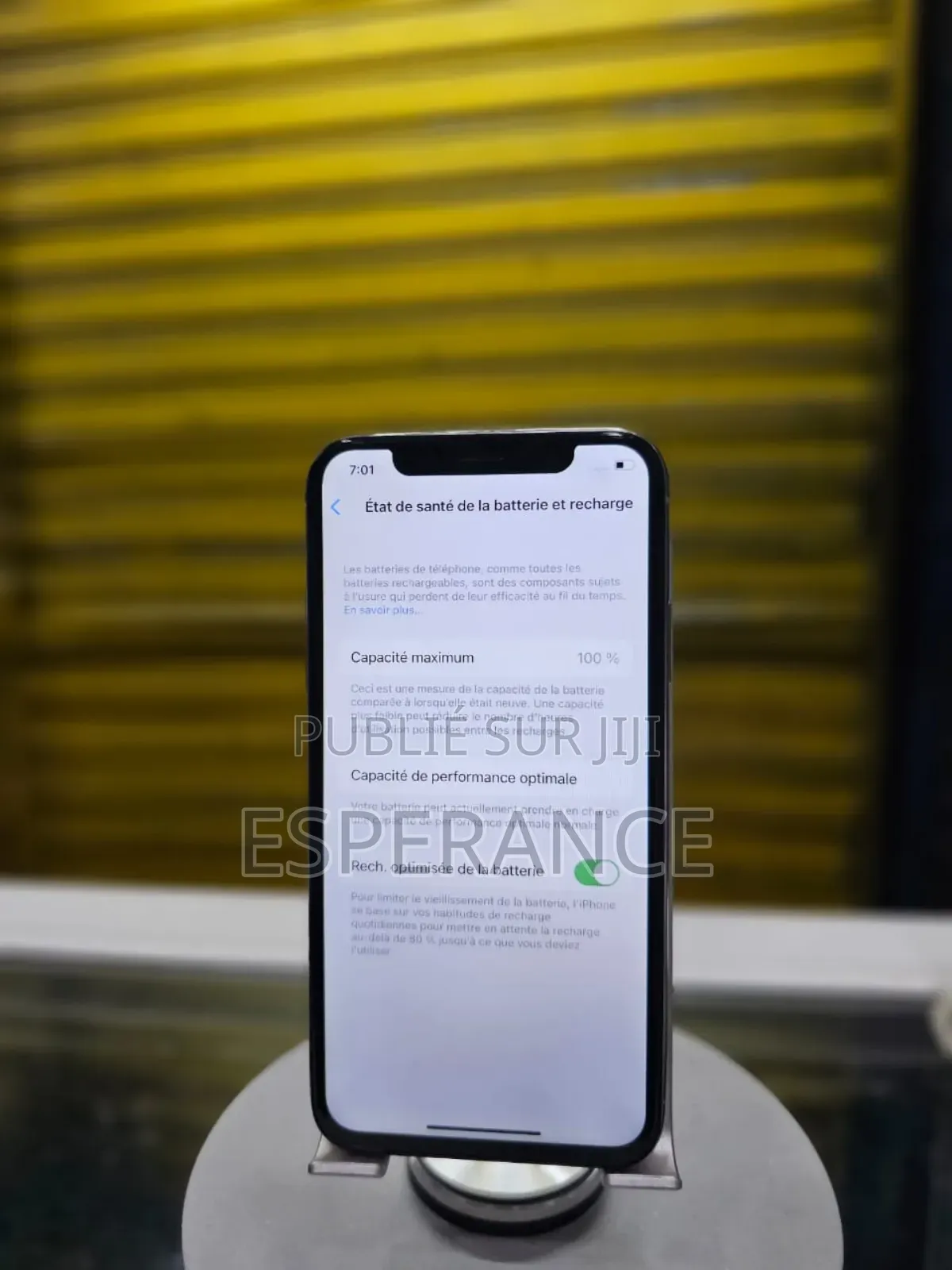 Apple iPhone X 64 GB Blanc