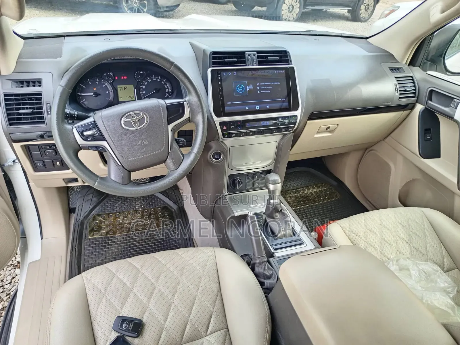 Toyota Land Cruiser Prado 2020 Blanc