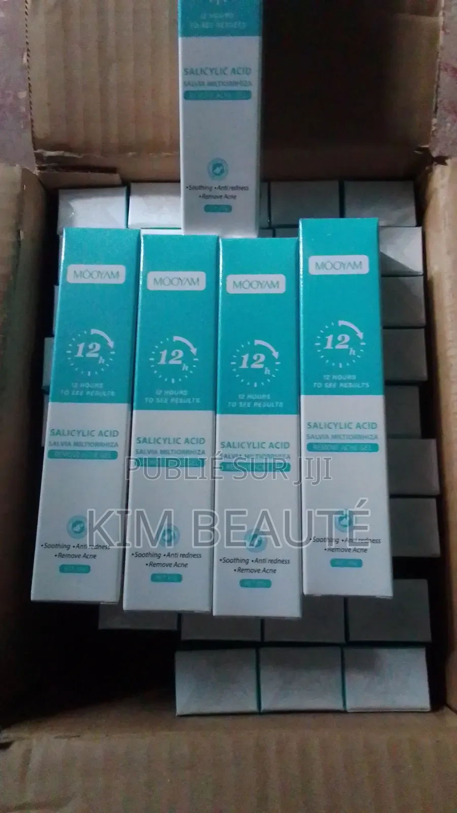 Gel-Crème Anti-Acné Du Visage