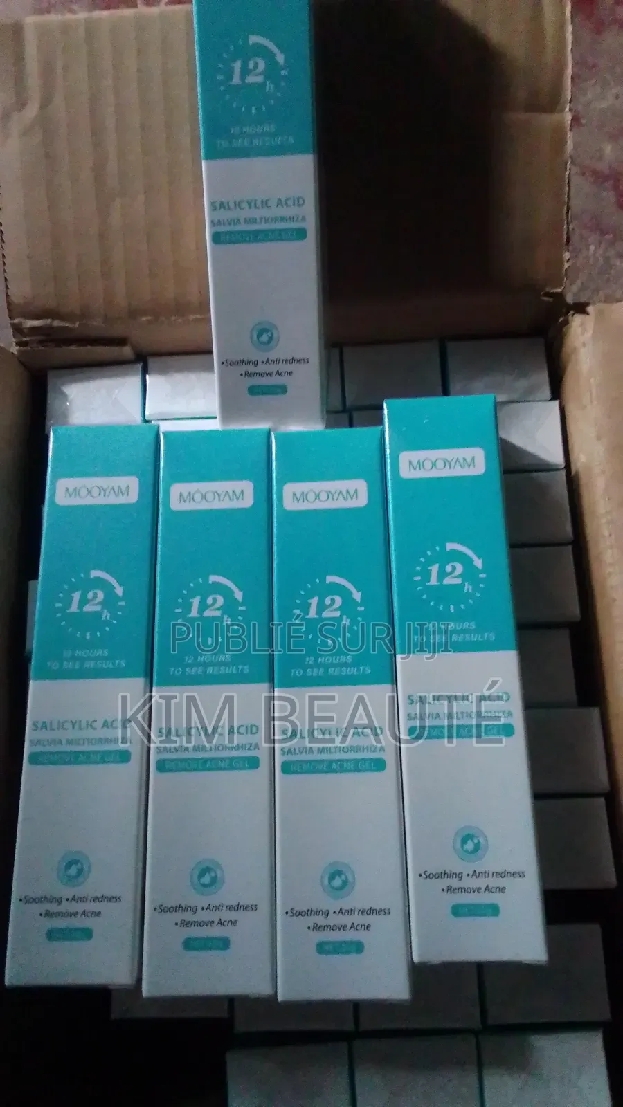 Gel-Crème Anti-Acné Du Visage