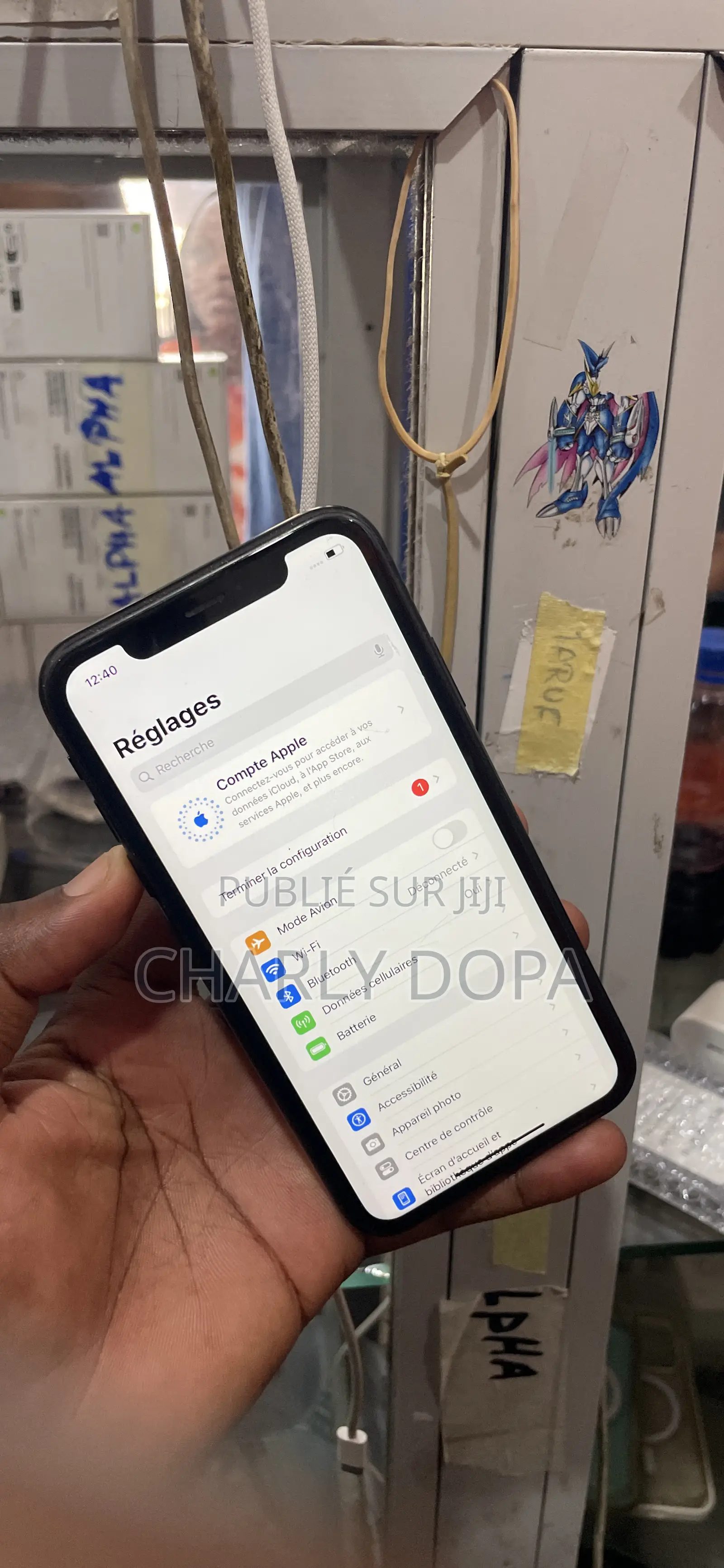 Apple iPhone XR 64 GB Noir