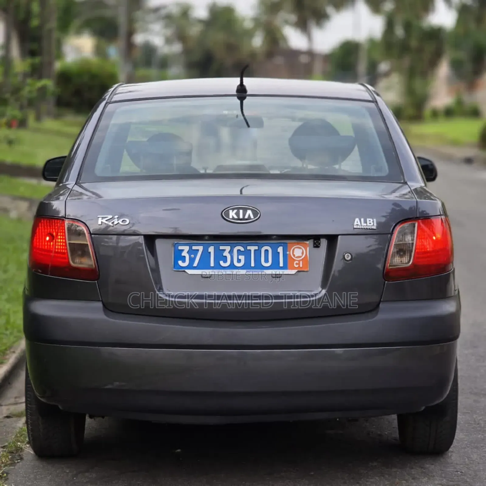 Kia Rio 2008 Noir Mat