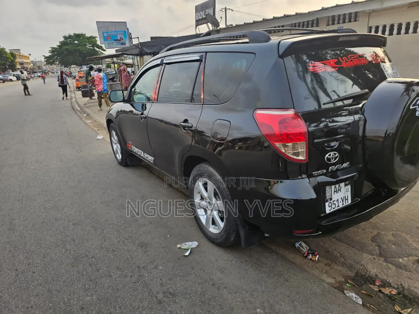 Toyota RAV4 2008 Noir