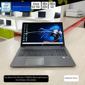 Neuf Ordinateur Portable HP ZBook 14u G6 8GB Intel Core I7 SSD 256GB