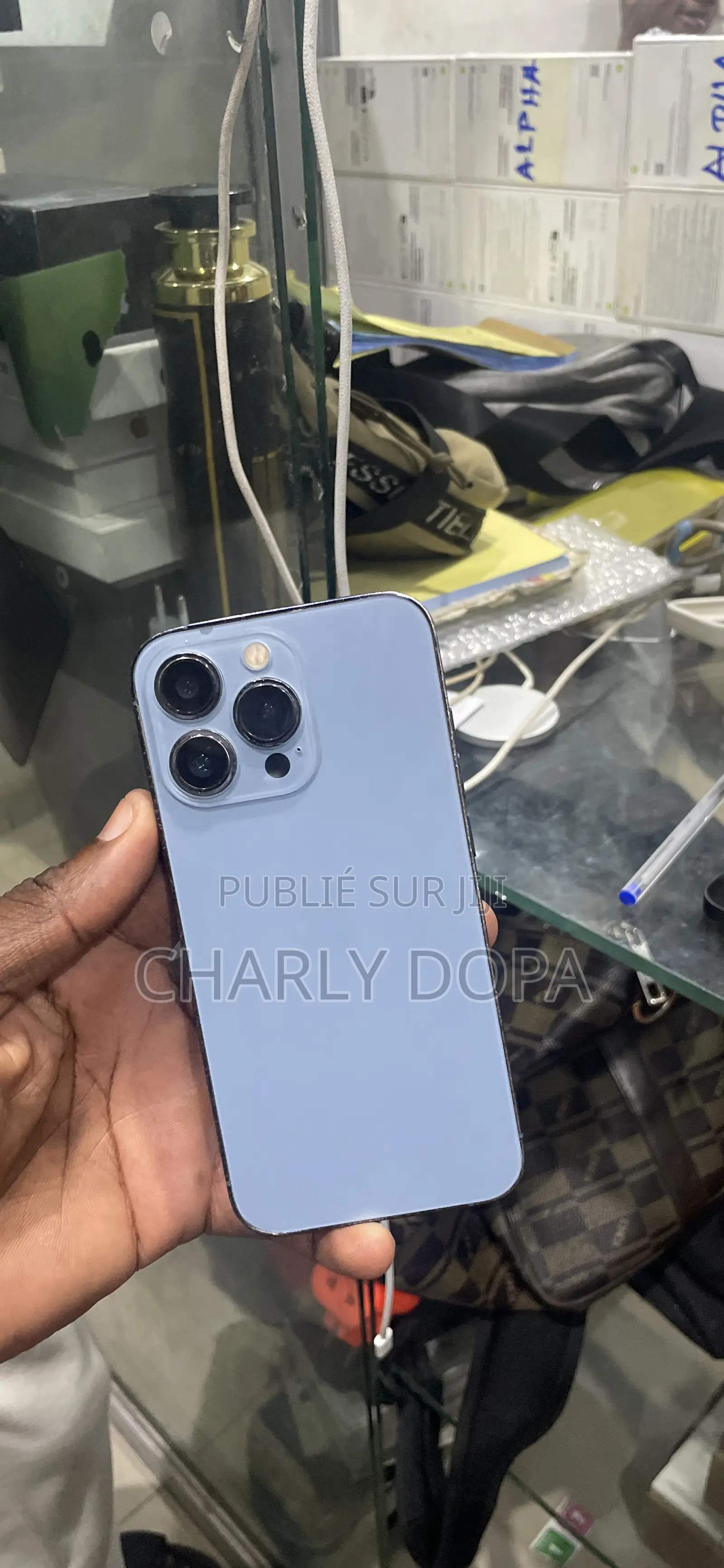 Apple iPhone 13 Pro 128 GB Bleu