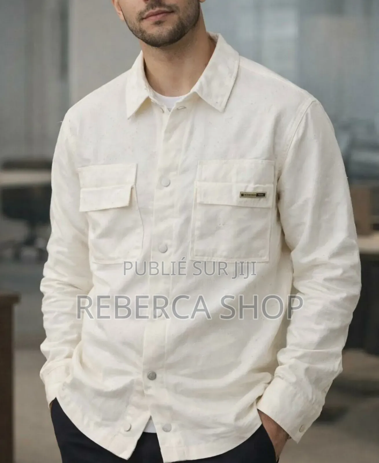 Jaquette Chemise Homme