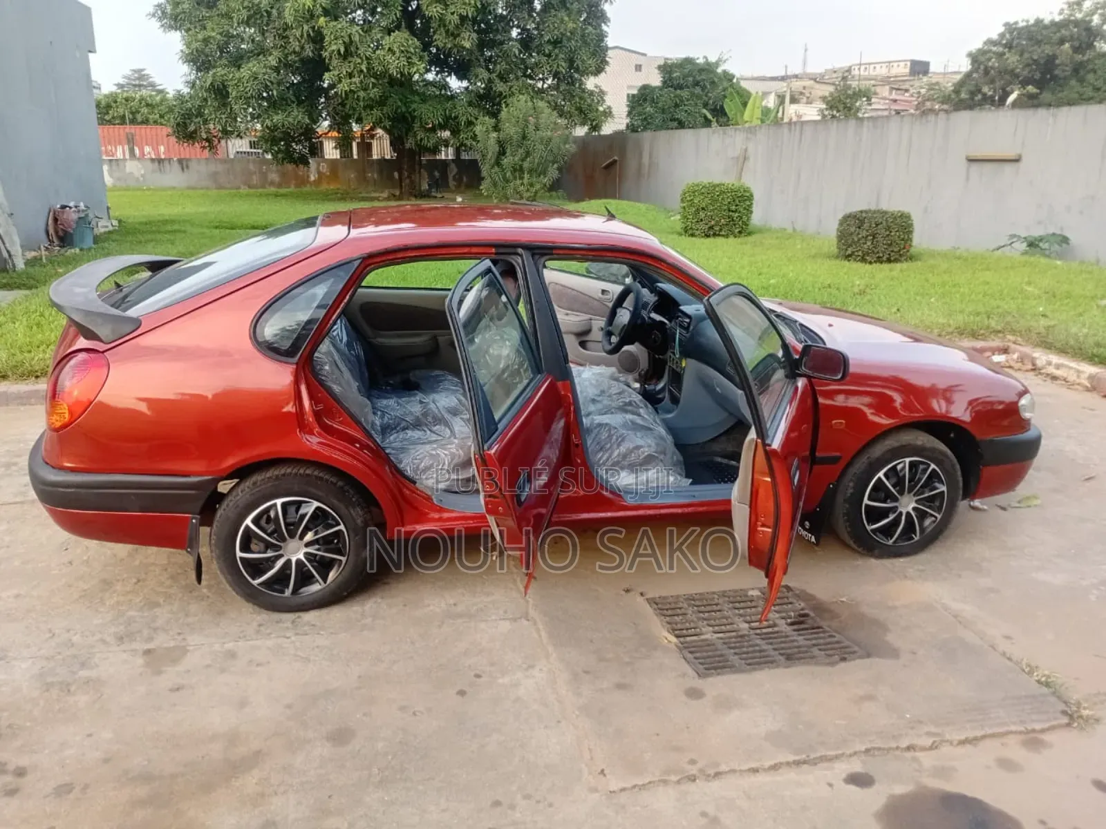 Toyota Corolla 2004 Rouge