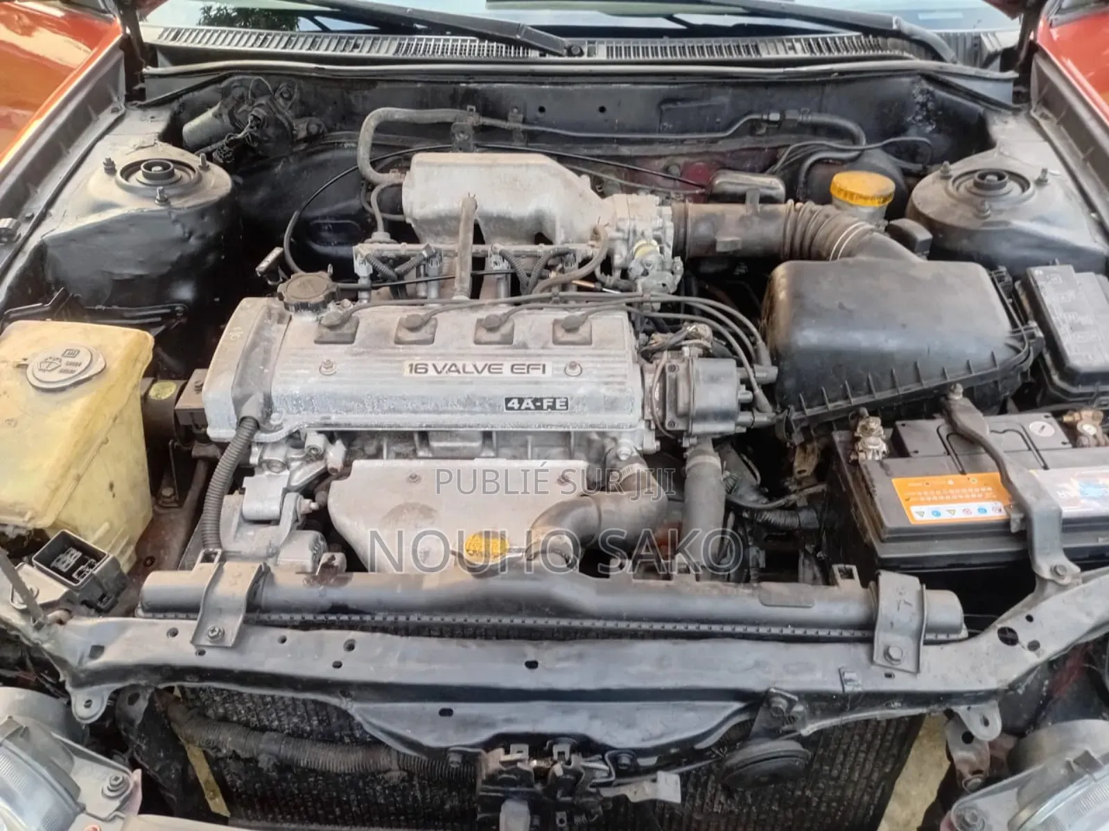 Toyota Corolla 2004 Rouge