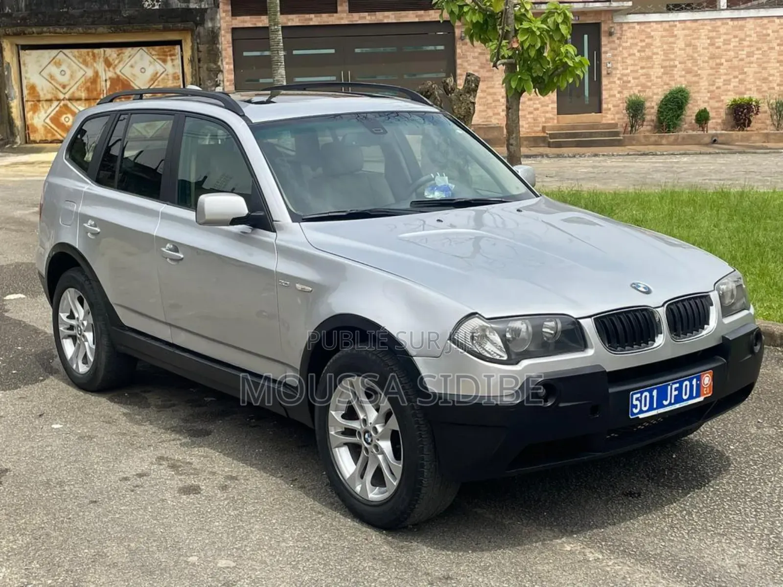 BMW X3 2.0d 2006 Gris
