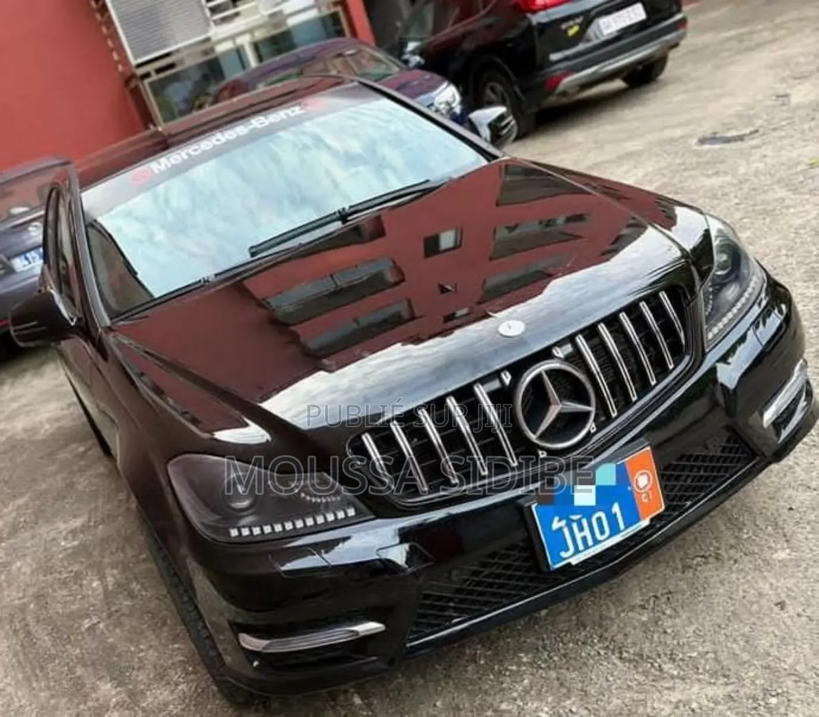 Mercedes-Benz C300 Luxury Sedan AWD (3.0L 6cyl 7A) 2009 Black