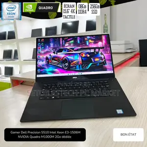 Neuf Ordinateur Portable Dell Precision 5510 8GB Intel Xeon SSD 256GB