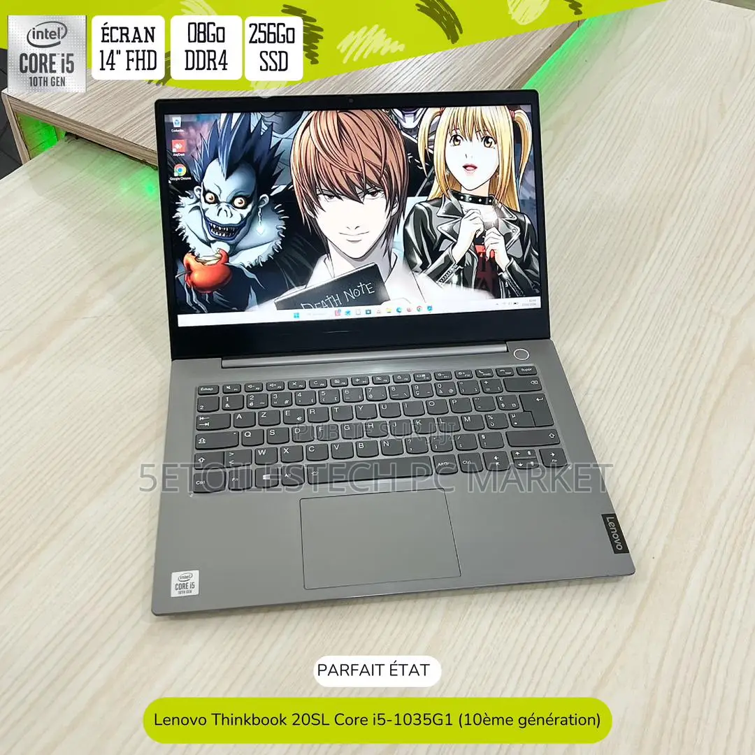 Neuf Ordinateur Portable Lenovo Thinkbook 14 8GB Intel Core I5 SSD 256GB