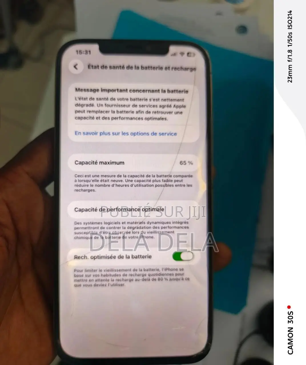 Apple iPhone 12 128 GB Argenté