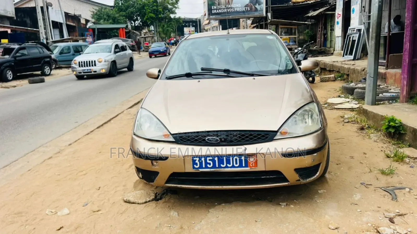 Ford Focus 1.6 Coupe Cabriolet 2007 Doré
