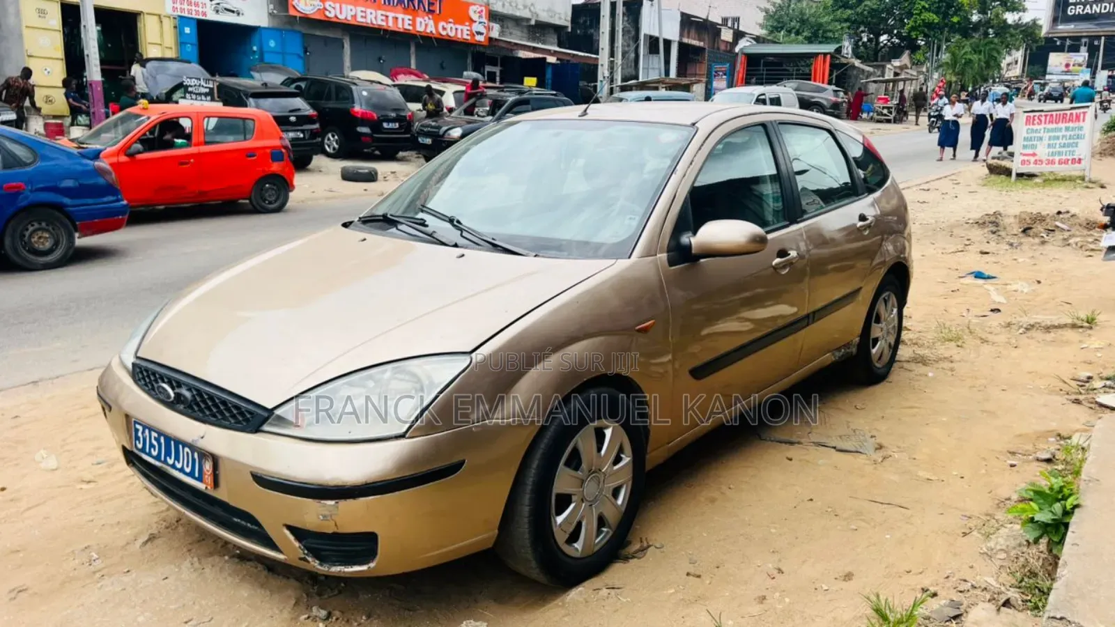 Ford Focus 1.6 Coupe Cabriolet 2007 Doré