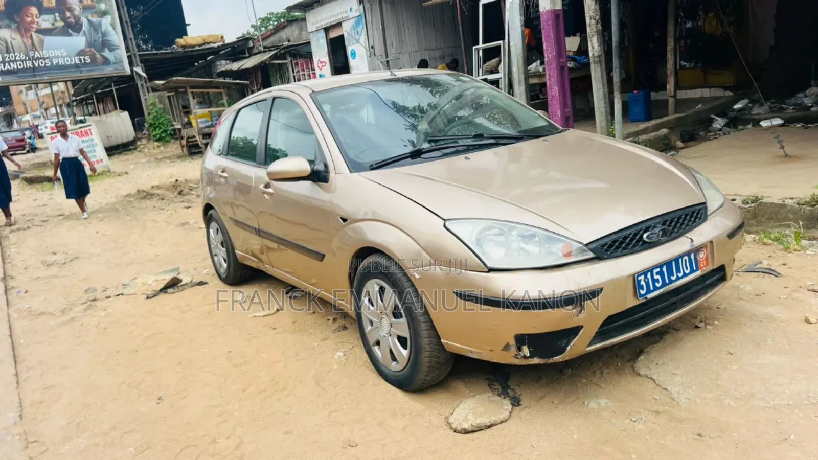 Ford Focus 1.6 Coupe Cabriolet 2007 Doré