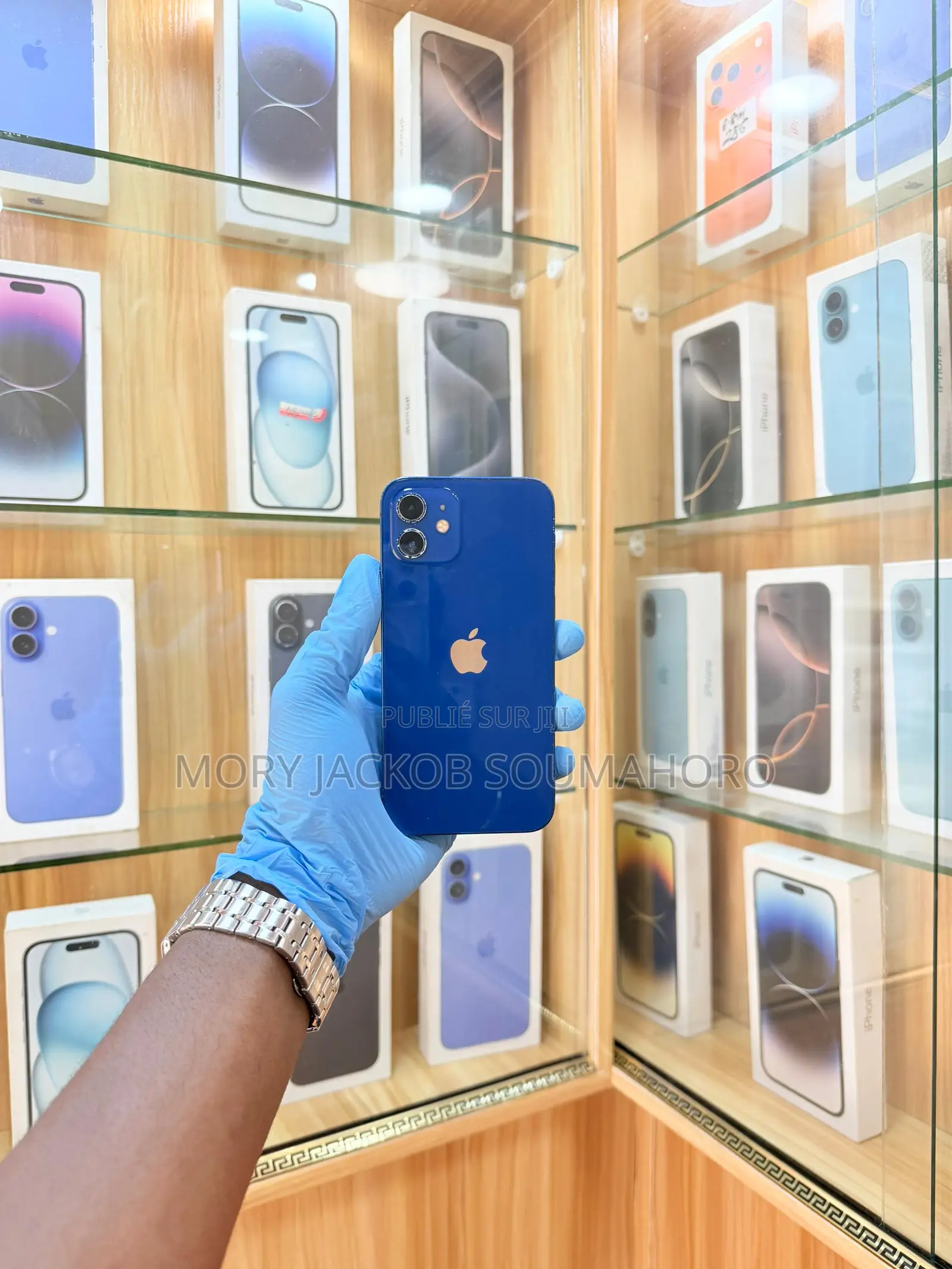Apple iPhone 12 64 GB Bleu